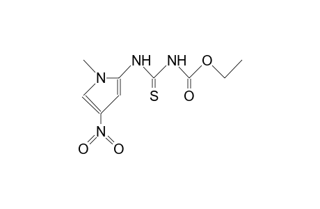 4-(1-methyl-4-nitropyrrol-2-yl)-3-thioallophanic acid, ethyl ester