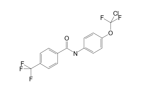 Benzamide, N-[4-(chlorodifluoromethoxy)phenyl]-4-trifluoromethyl-