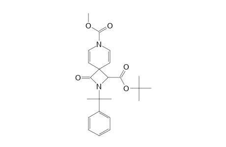 2-(1-METHYL-1-PHENYLETHYL)-3-OXO-2,7-DIAZASPIRO-[3.5]-NONA-5,8-DIENE-1,7-DICARBOXYLIC-ACID-1-TERT.-BUTYLESTER-7-METHYLESTER