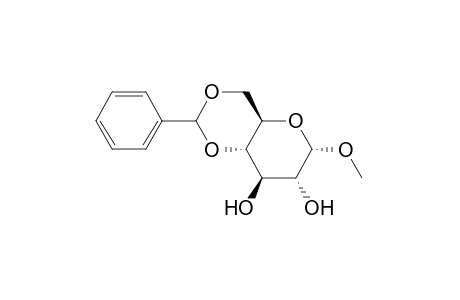 Methyl 4,6-O-benzylidene-alpha-D-glucopyranoside