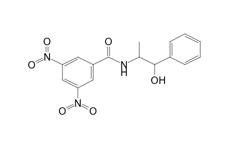 Propanol, 2-amino-1-phenyl-N-(3,5-dinitrobenzoyl)-
