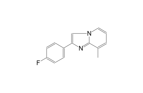 imidazo[1,2-a]pyridine, 2-(4-fluorophenyl)-8-methyl-