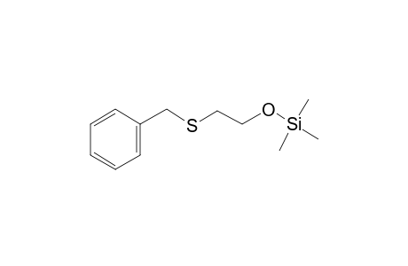 2-(Benzylthio)ethanol, trimethylsilyl ether