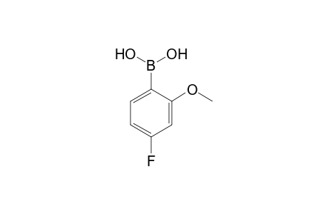 4-Fluoro-2-methoxyphenylboronic acid