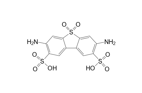 3,6-Diamino-dibenzothiophene-2,7-disulfonic acid, 5,5'-dioxide