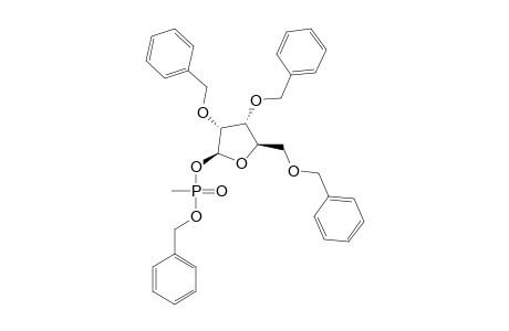 2,3,5-TRI-O-BENZYL-BETA-D-RIBOFURANOSYL-BENZYL-METHYLPHOSPHONATE