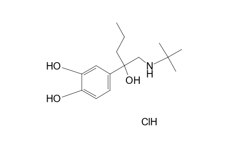 alpha-[(Tert-butylamino)methyl]-3,4-dihydroxy-alpha-propylbenzyl alcohol, hydrochloride