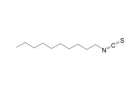 Isothiocyanic acid, decyl ester