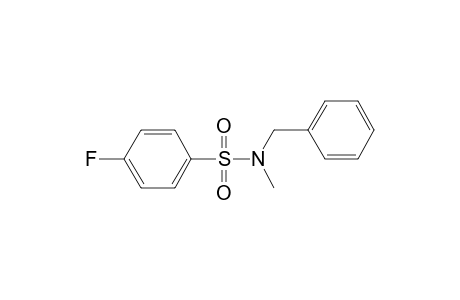 N-benzyl-4-fluoro-N-methylbenzenesulfonamide