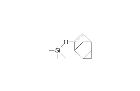 6-Trimethylsilyloxy-exo-tricyclo-[3.2.1.0(2,4)]-oct-6-ene