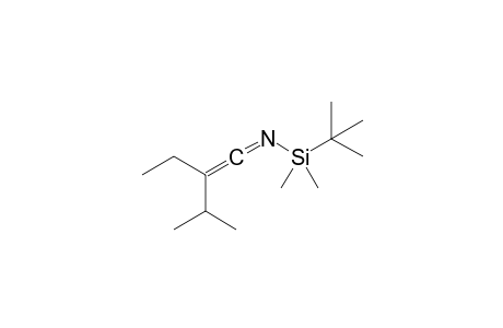 1-(1,1-dimethylethyl)-1,1-dimethyl-N-{2-isopropyl-1-butenylidene}silanamine