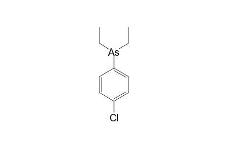 (4-Chlorophenyl)(diethyl)arsine