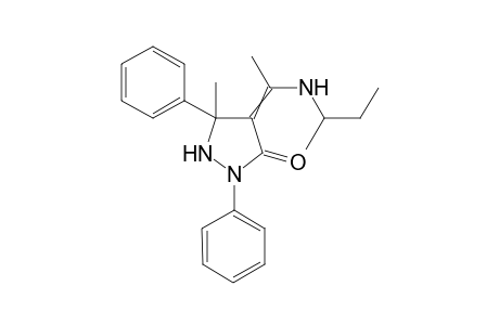 5-methyl-2,5-diphenyl-4-[1-(sec-butylamino)ethylidene]pyrazolidin-3-one