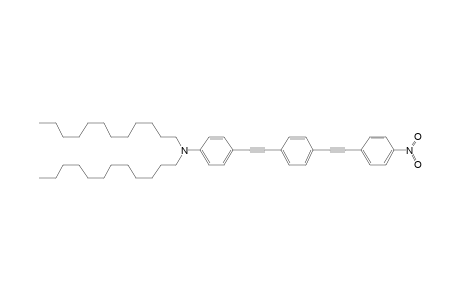 dilauryl-[4-[2-[4-[2-(4-nitrophenyl)ethynyl]phenyl]ethynyl]phenyl]amine