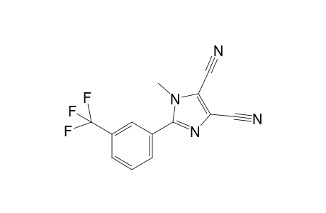1-Methyl-2-[3-(trifluoromethyl)phenyl]-1H-imidazole-4,5-dicarbonitrile