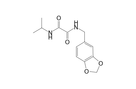 N~1~-(1,3-benzodioxol-5-ylmethyl)-N~2~-isopropylethanediamide