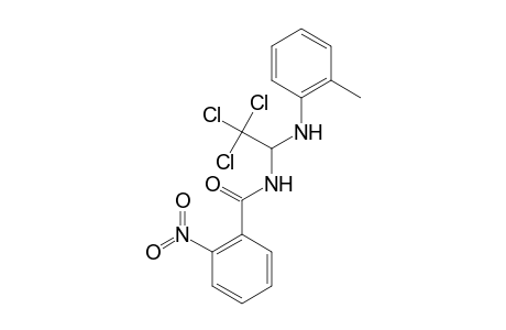 2-Nitro-N-[2,2,2-trichloro-1-(2-toluidino)ethyl]benzamide