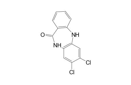 7,8-dichloro-5,10-dihydro-11H-dibenzo[b,e][1,4]diazepin-11one