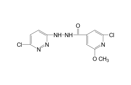 2-chloro-6-methoxyisonicotinic acid, 2-(6-chloro-3-pyridazinyl)hydrazide