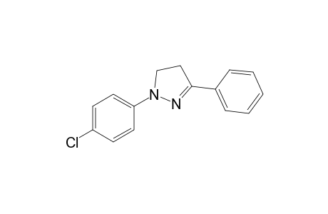 1H-Pyrazole, 1-(4-chlorophenyl)-4,5-dihydro-3-phenyl-