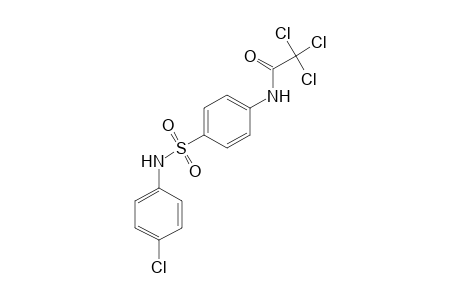 4'-[(p-chlorophenyl)sulfamoyl]-2,2,2-trichloroacetanilide