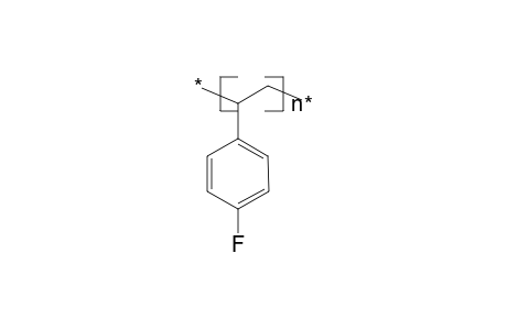 Poly-p-fluorostyrene