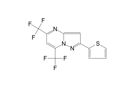 5,7-bis(trifluoromethyl)-2-(2-thienyl)pyrazolo[1,5-a]pyrimidine