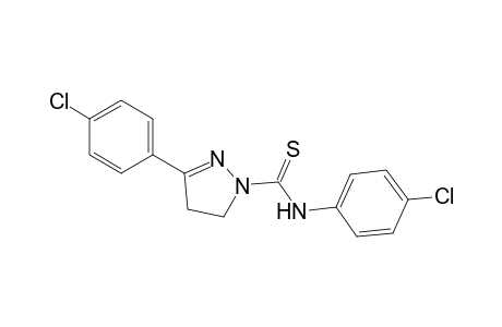 4'-chloro-3-(p-chlorophenyl)thio-2-pyrazoline-1-carboxanilide