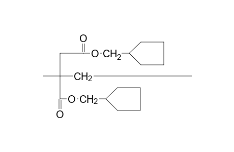 Poly(dicyclopentylmethyl itaconate)