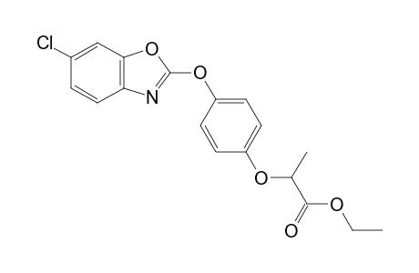 ETHYL-2-[4-(6-CHLORO-2-BENZOXAZOLYL)-PHENOXY]-PROPANOATE