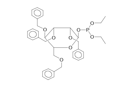 o-(2,3,4,6-Tetra-o-benzyl-alpha-D-mannopyranosyl)-o,o-diethylphosphite