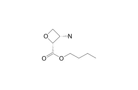 (2R,3S)-3-aminooxetane-2-carboxylic acid butyl ester