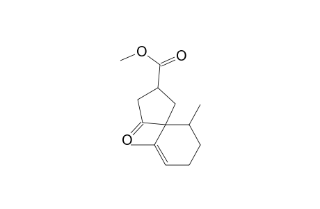 Spiro[4.5]dec-6-ene-2-carboxylic acid, 6,10-dimethyl-4-oxo-, methyl ester