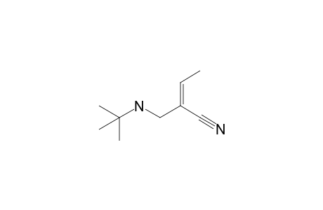 2-{[N-(t-Butyl)amino]methyl}-but-2-enenitrile