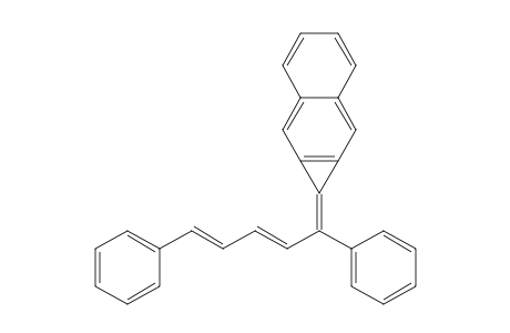 1-[(2E,4E)-1,5-diphenylpenta-2,4-dienylidene]cyclopropa[b]naphthalene