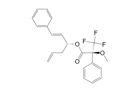 (R)-1-Phenyl-1,5-hexadien-3-[(S)-3,3,3-trifluoro-2-methoxy-2-phenylpropanoic-acid]-ester