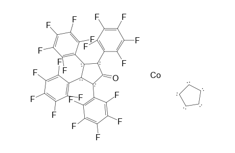 Cobalt, (.eta.5-2,4-cyclopentadien-1-yl)[(2,3,4,5-.eta.)-2,3,4,5-tetrakis(pentafluorophenyl)-2,4-cyclopentadien-1-one]-