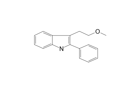 1H-Indole, 3-(2-methoxyethyl)-2-phenyl-