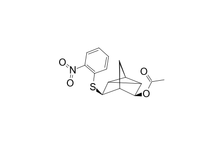 EXO-3-(2'-NITROPHENYLTHIO)-EXO-5-ACETOXY-TRICYCLO-[2.2.1.0(2,6)]-HEPTANE