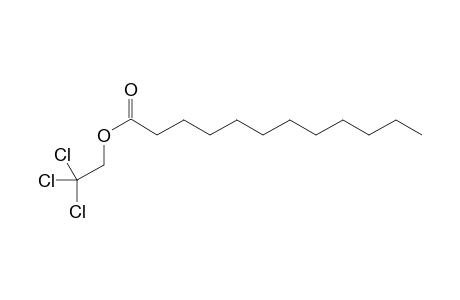 2,2,2-trichloroethyl dodecanoate