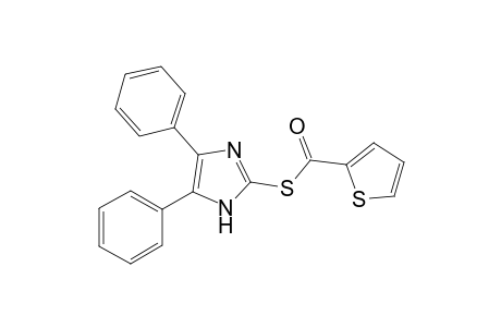 2-Thiophenecarbothioic acid S-(4,5-diphenyl-1H-imidazol-2-yl) ester