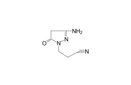 3-amino-5-oxo-2-pyrazoline-1-propionitrile