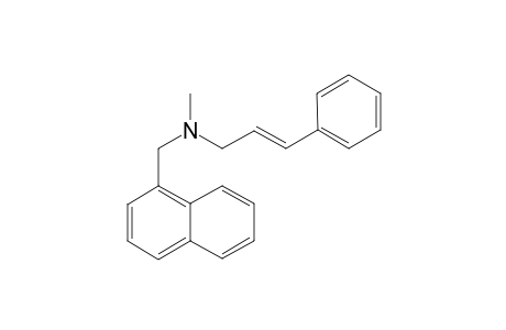 1-Naphthalenemethanamine, N-methyl-N-(3-phenyl-2-propenyl)-, (E)-