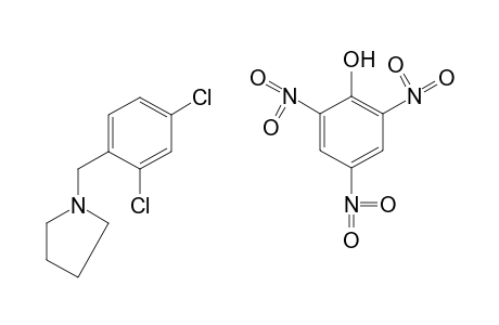 1-(2,4-dichlorobenzyl)pyrrolidine, picrate