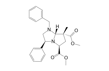 Dimethyl 1-Benzyl-3-phenyl-7-methylimidazolino[1,2-a]pyrrolidine-5,7-dicarboxylate