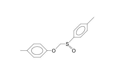 P-Tolyl P-tolyloxymethyl sulfoxide