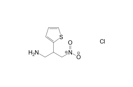 3-NITRO-(2-THIENYL)-PROPAN-1-AMINE-HYDROCHLORIDE