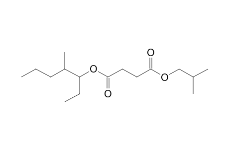 Succinic acid, isobutyl 4-methylhept-3-yl ester