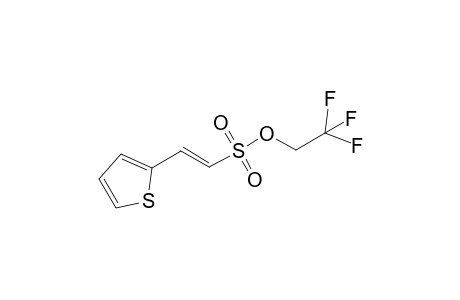 (E)-2,2,2-trifluoroethyl 2-(thiophen-2-yl)ethenesulfonate