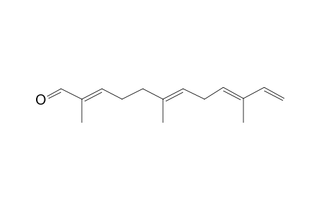 (2E,6E,9E)-2,6,10-Trimethyl-2,6,9,11-dodecatetraenal